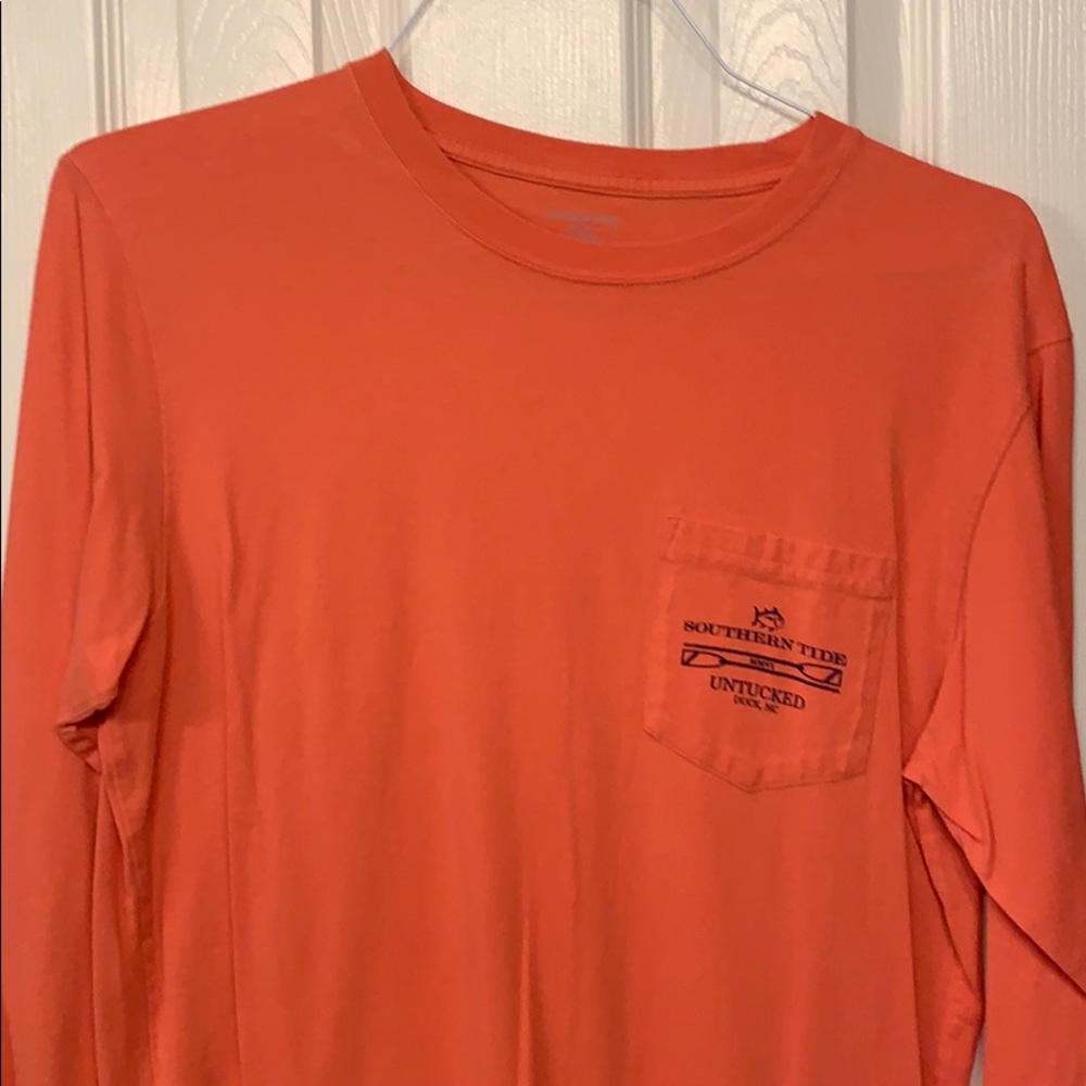 Southern tide long sleeve pocket T-shirt